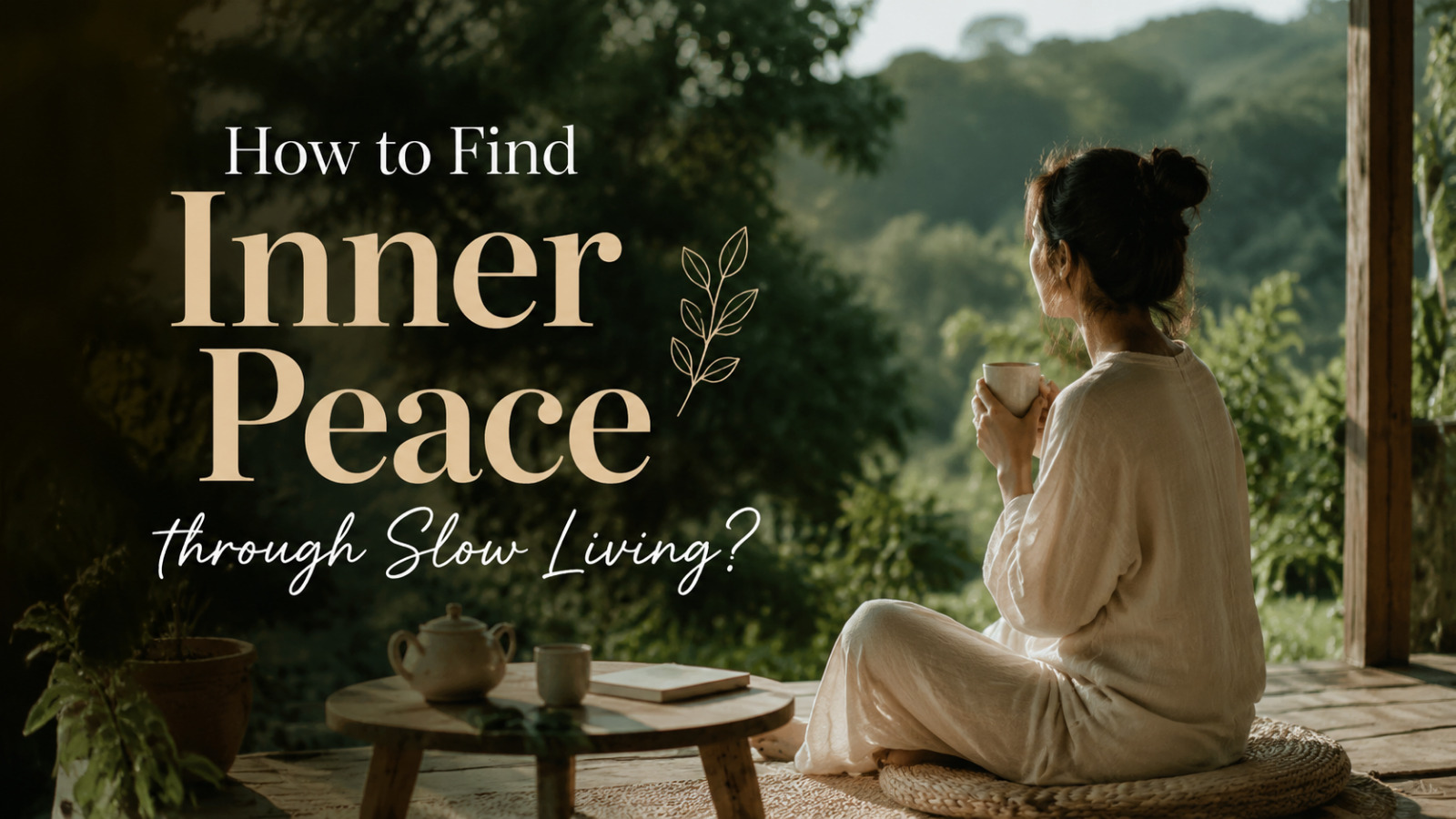 How To Find Inner Peace Through Slow Living?