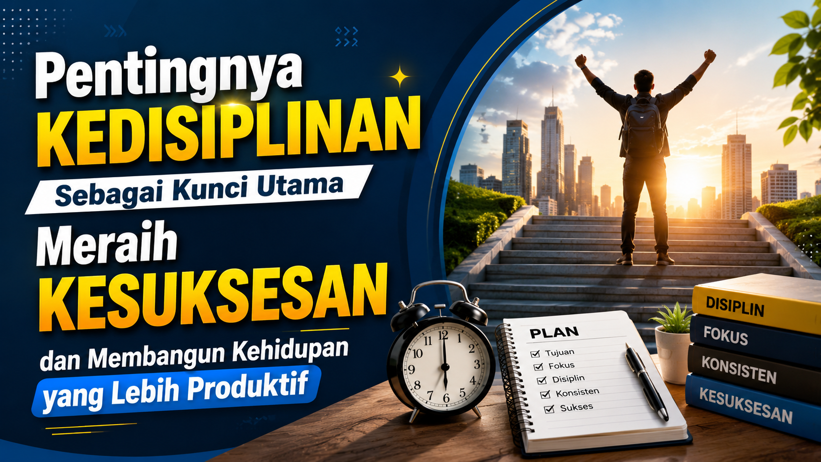 Pentingnya Kedisiplinan Sebagai Kunci Utama Meraih Kesuksesan dan Membangun Kehidupan yang Lebih Produktif