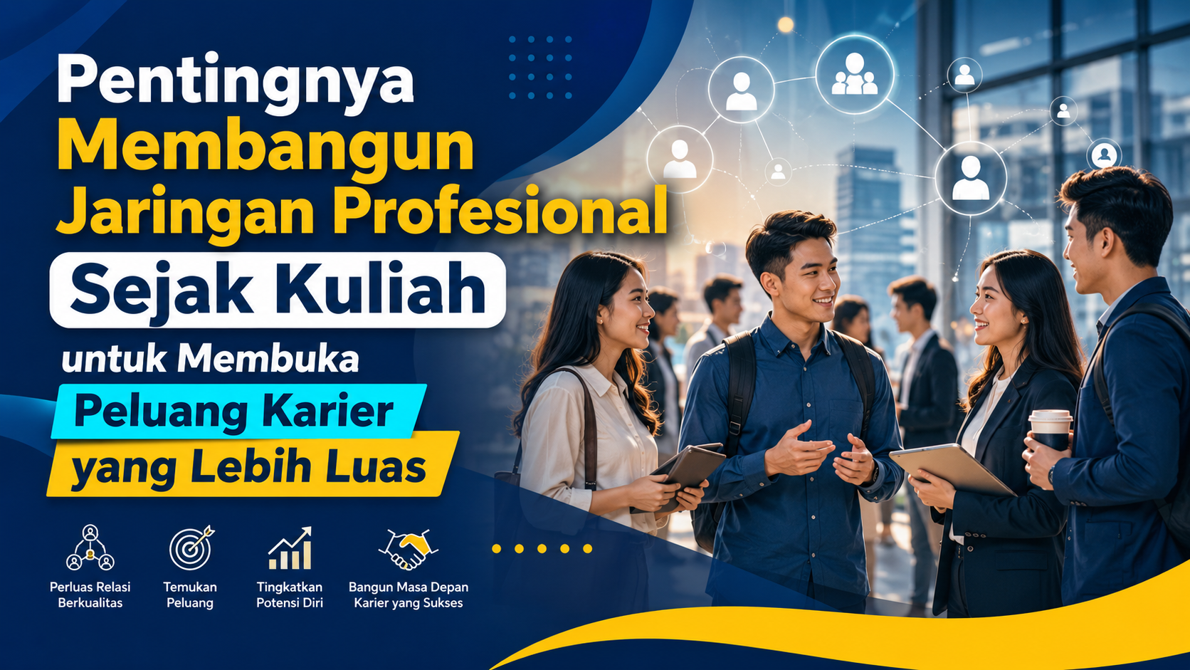 Pentingnya Membangun Jaringan Profesional Sejak Kuliah untuk Membuka Peluang Karier yang Lebih Luas