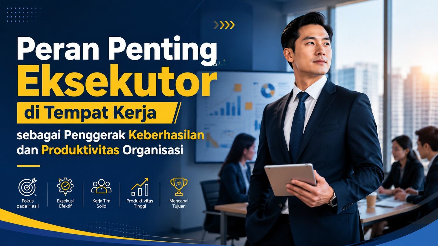 Peran Penting Eksekutor di Tempat Kerja sebagai Penggerak Keberhasilan dan Produktivitas Organisasi