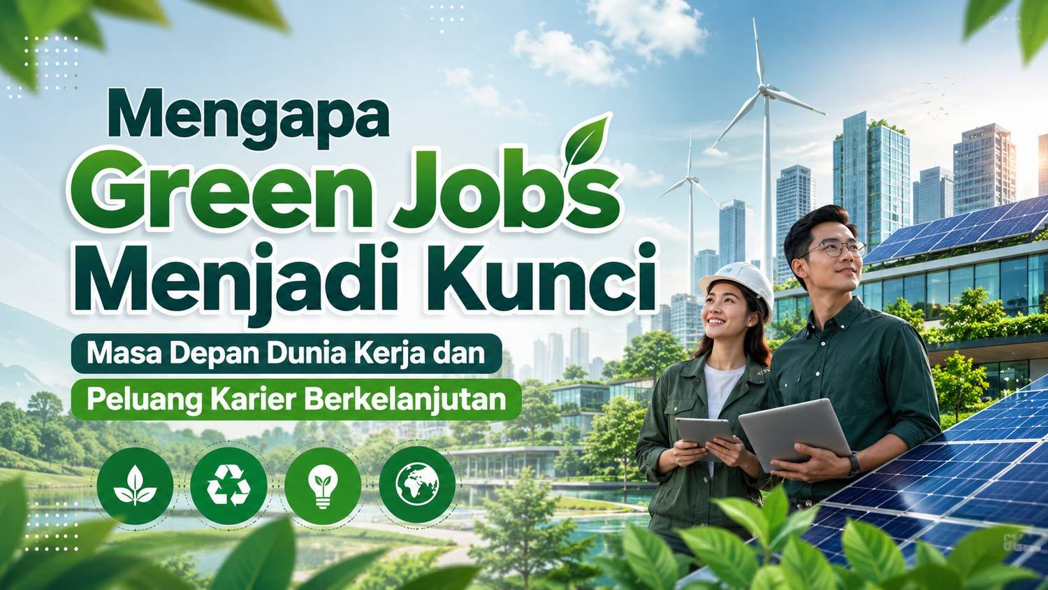 Mengapa Green Jobs Menjadi Kunci Masa Depan Dunia Kerja dan Peluang Karier Berkelanjutan