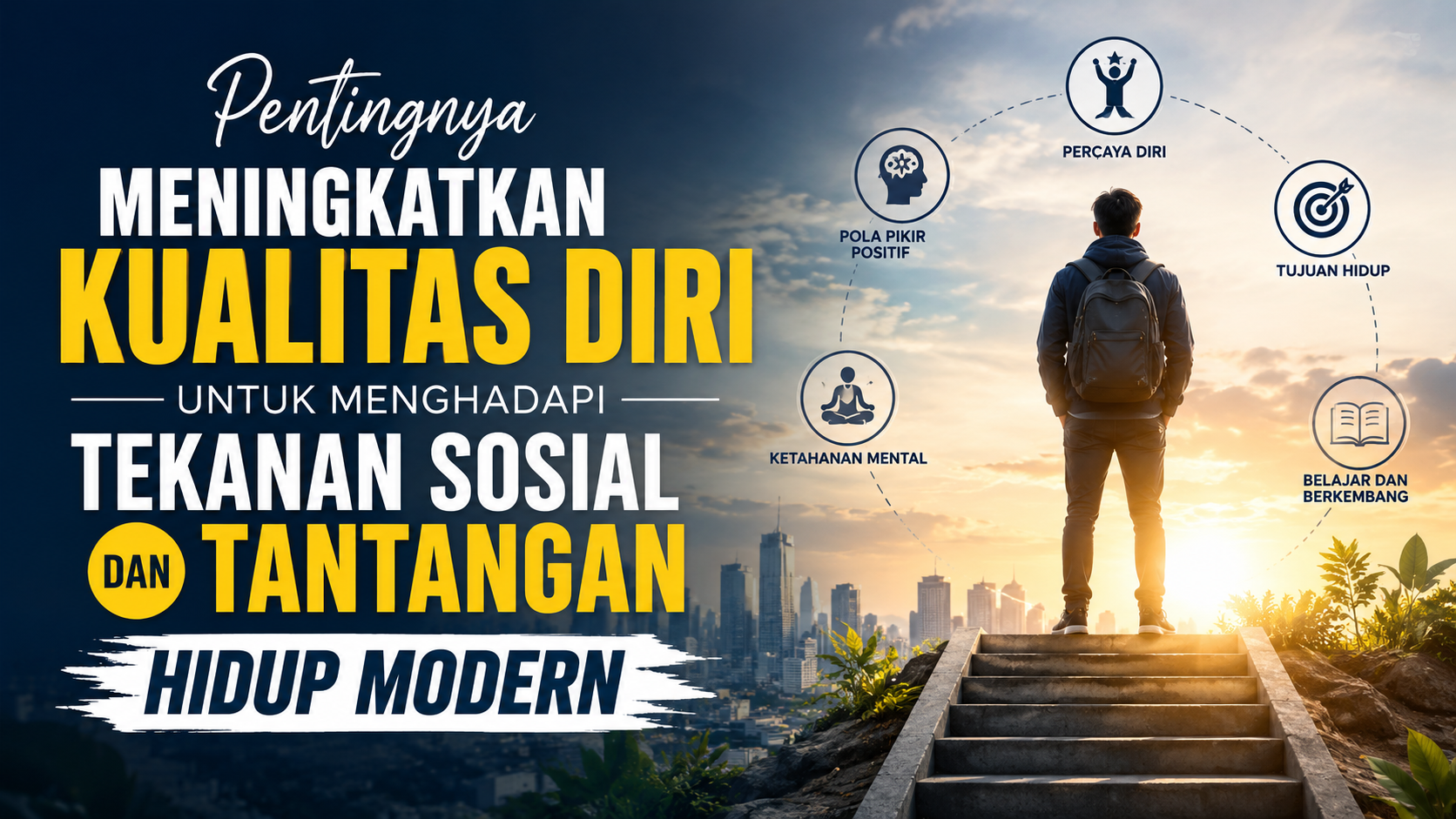 Pentingnya Meningkatkan Kualitas Diri untuk Menghadapi Tekanan Sosial dan Tantangan Hidup Modern