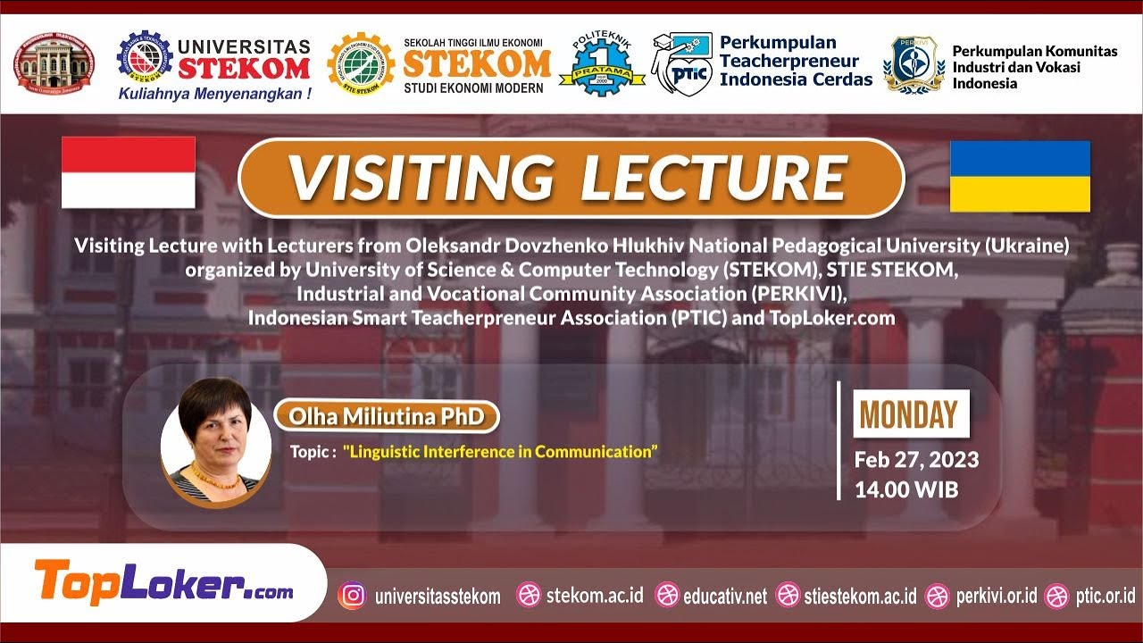 VISITING LECTURE DAY 4 Linguistic Interference in Communication.