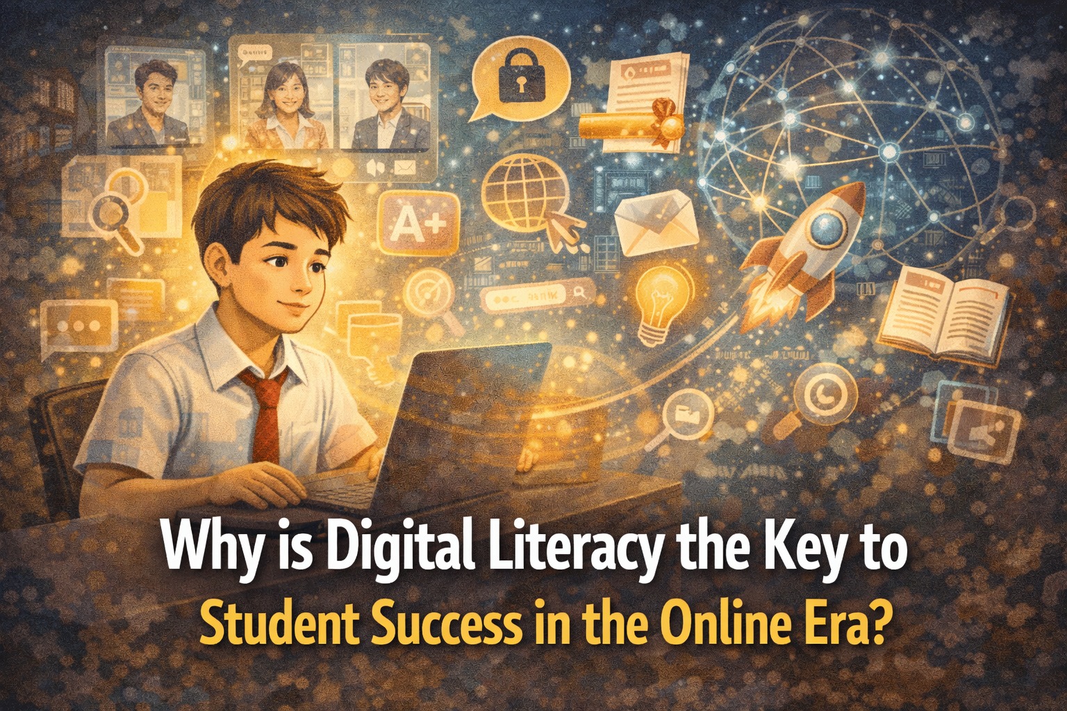 Why is Digital Literacy the Key to Student Success in the Online Era?