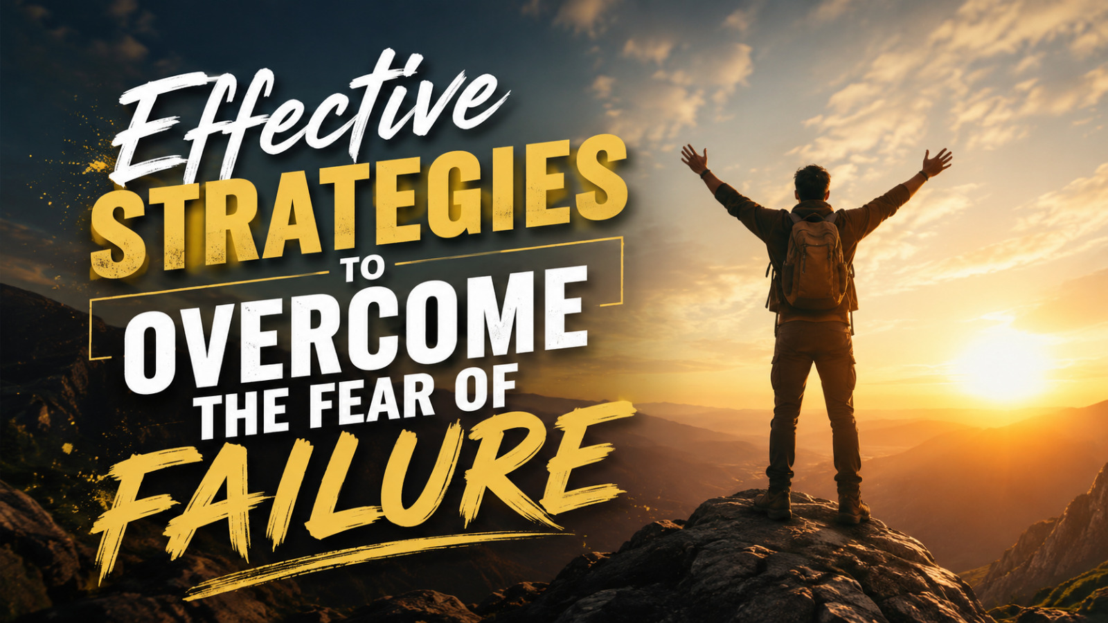 Effective Strategies To Overcome The Fear Of Failure