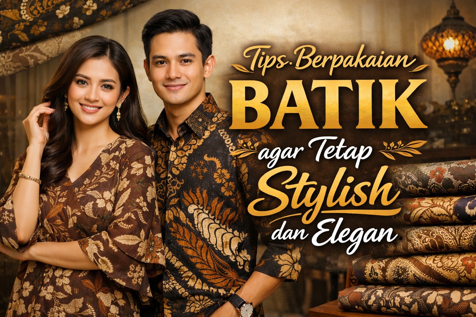 Tips Berpakaian Batik agar Tetap Stylish dan Elegan