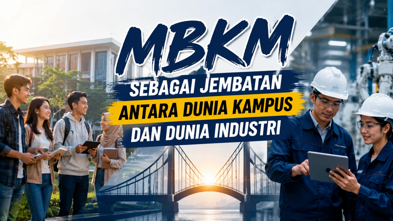MBKM Sebagai Jembatan Antara Dunia Kampus Dan Dunia Industri.