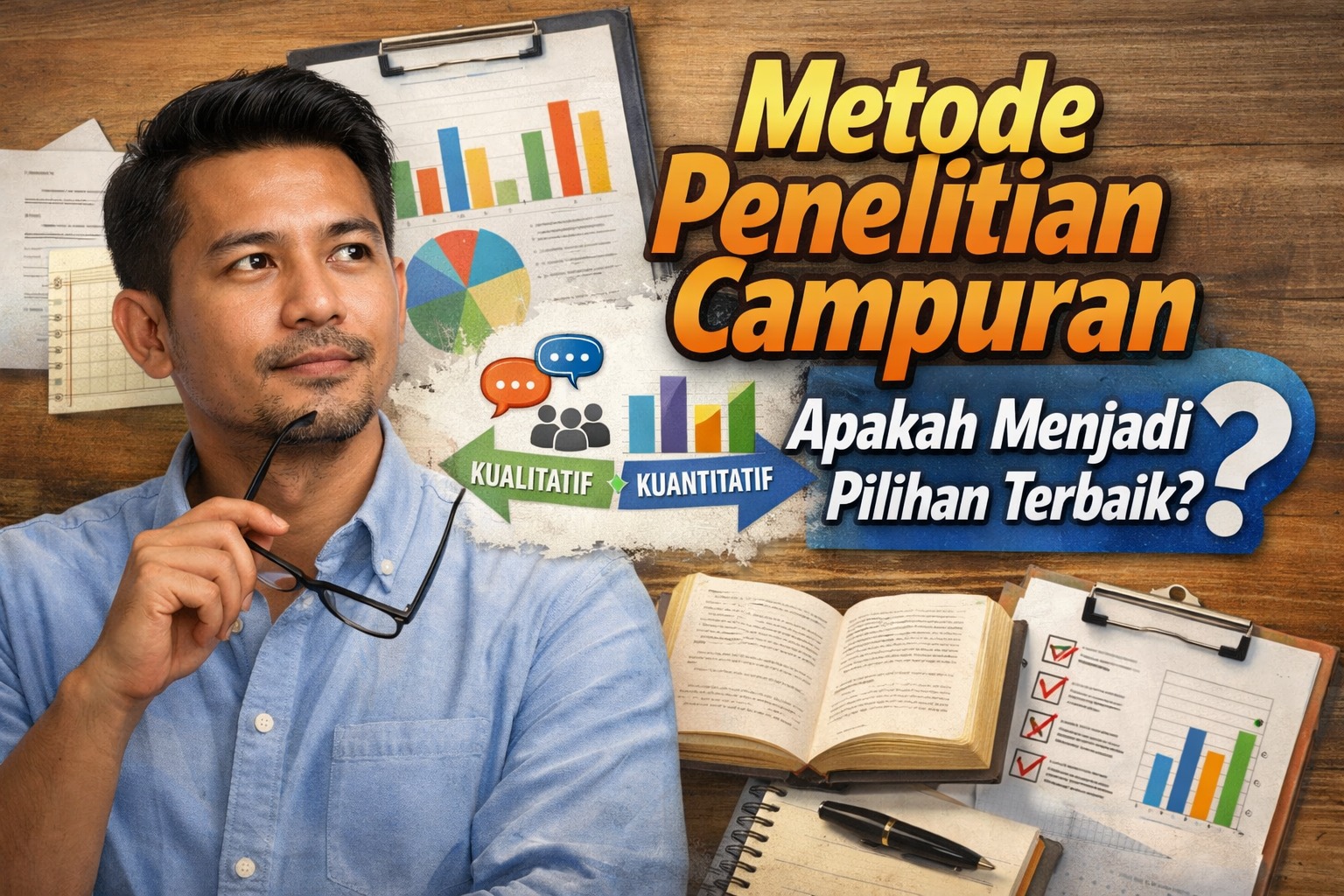 Metode Penelitian Campuran Apakah Menjadi Pilihan Terbaik?