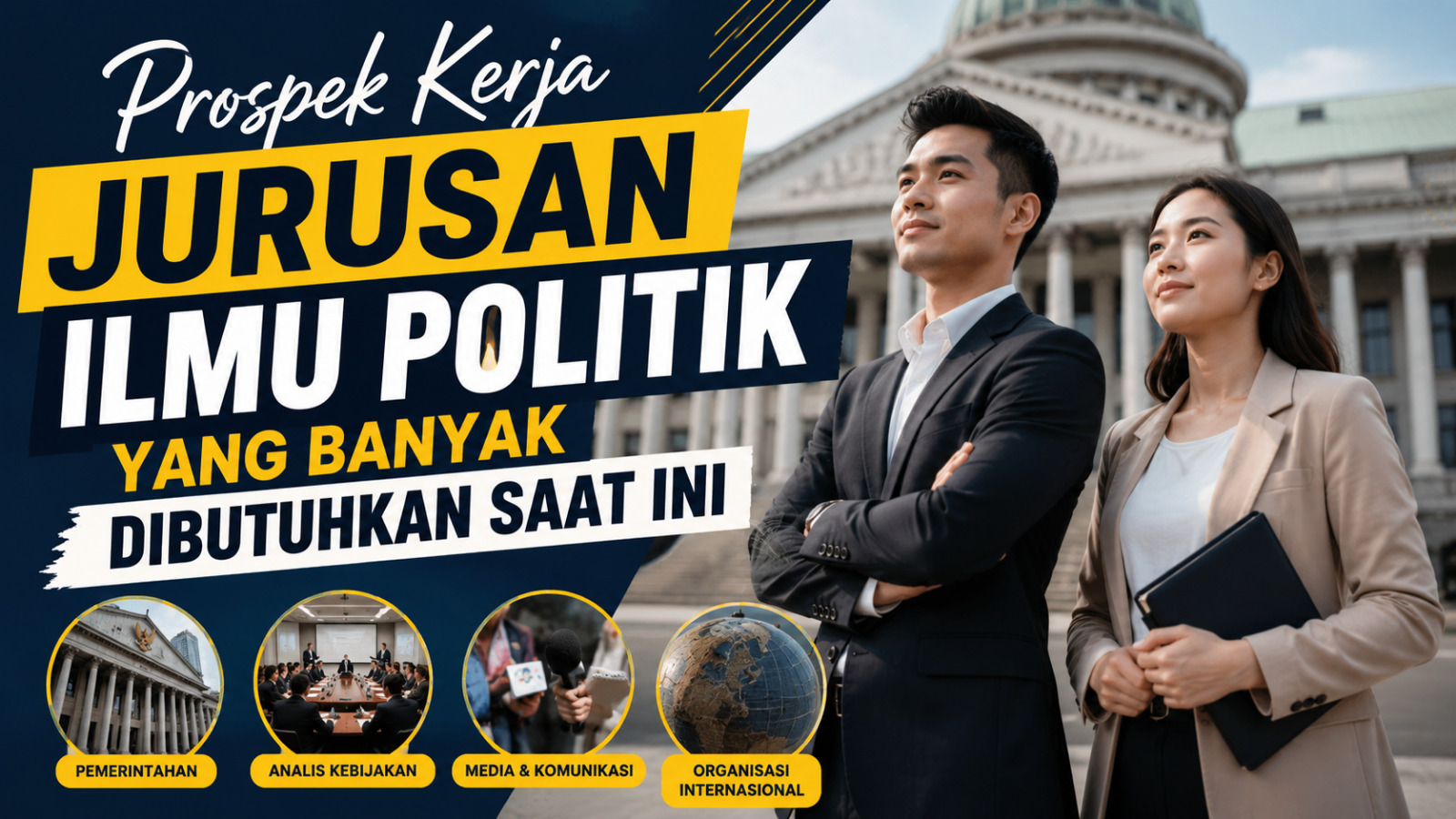 Prospek Kerja Jurusan Ilmu Politik yang Banyak Dibutuhkan Saat Ini
