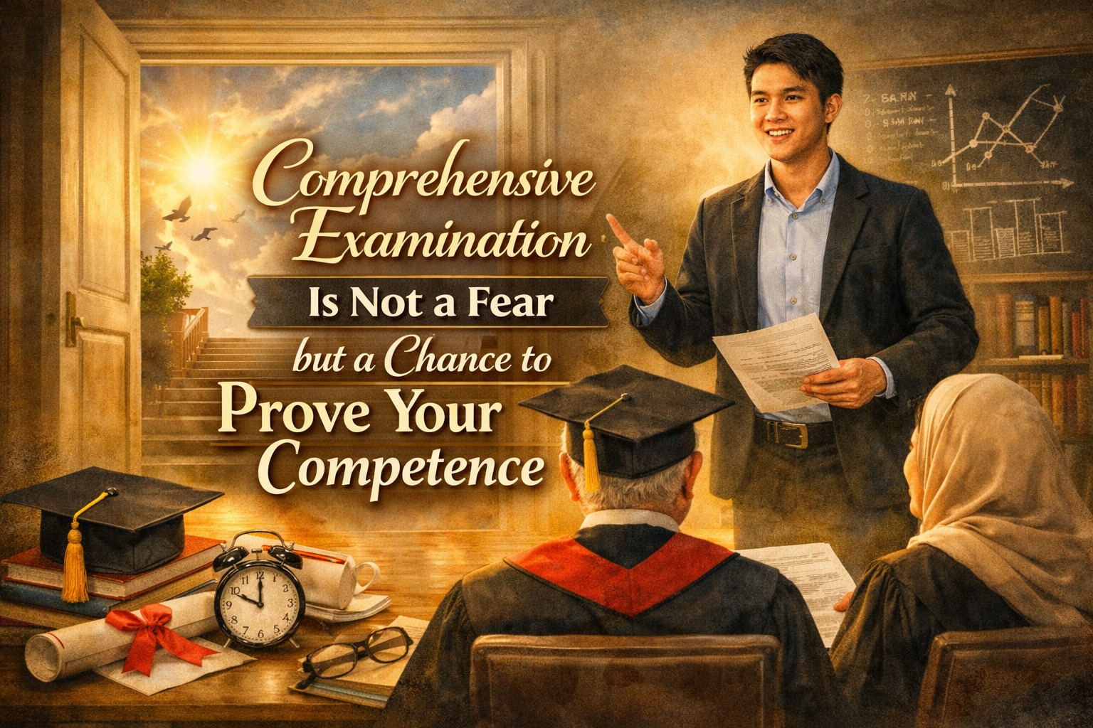 Comprehensive Examination Is Not a Fear but a Chance to Prove Your Competence