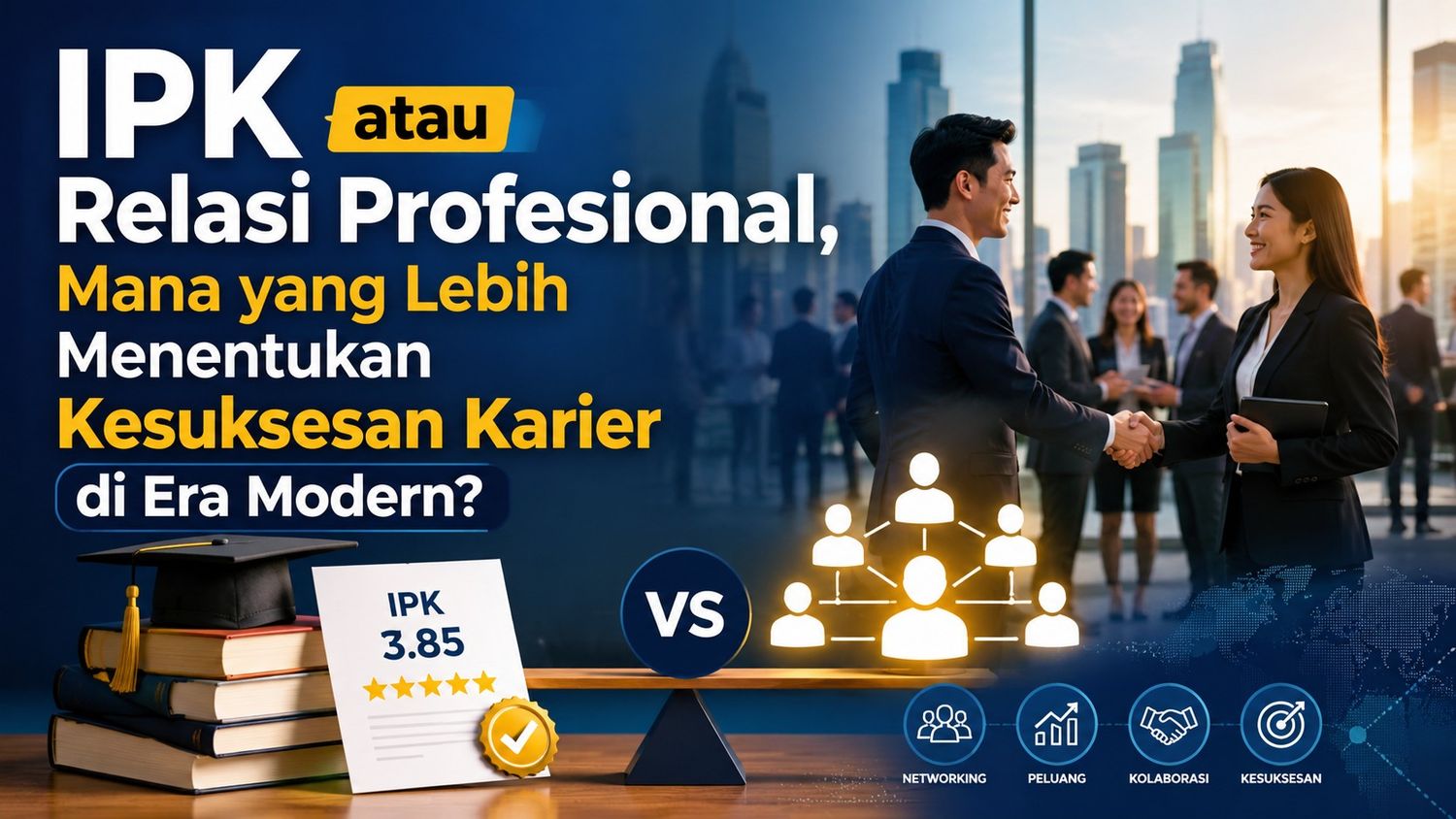 IPK atau Relasi Profesional, Mana yang Lebih Menentukan Kesuksesan Karier di Era Modern?