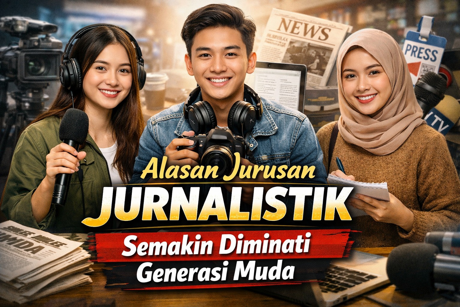 Alasan Jurusan Jurnalistik Semakin Diminati Generasi Muda