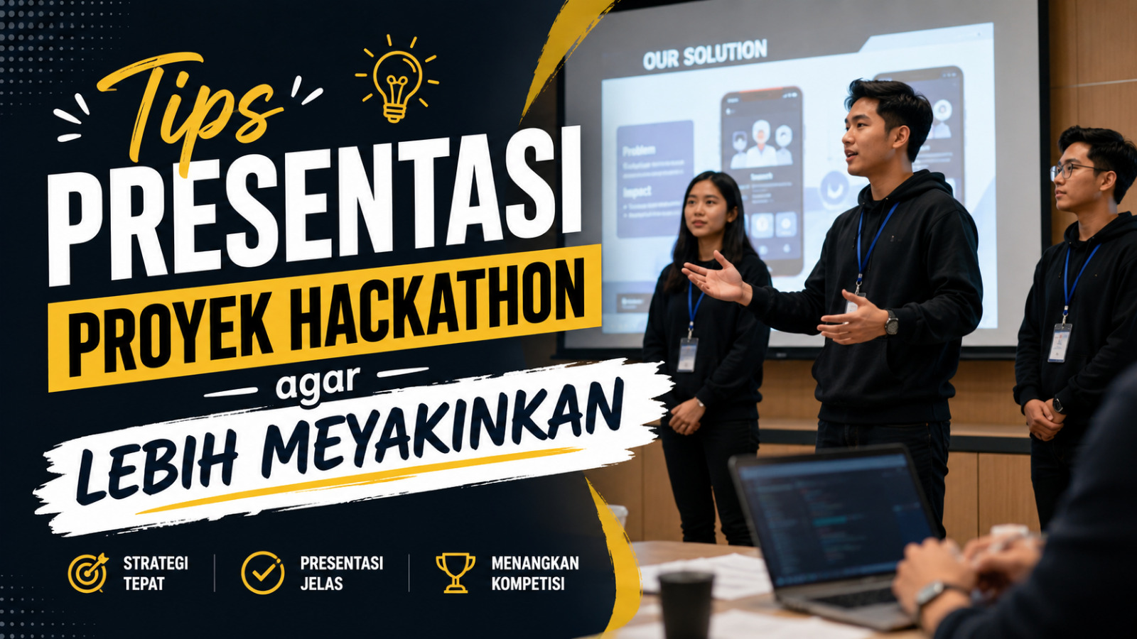 Tips Presentasi Proyek Hackathon Agar Lebih Meyakinkan