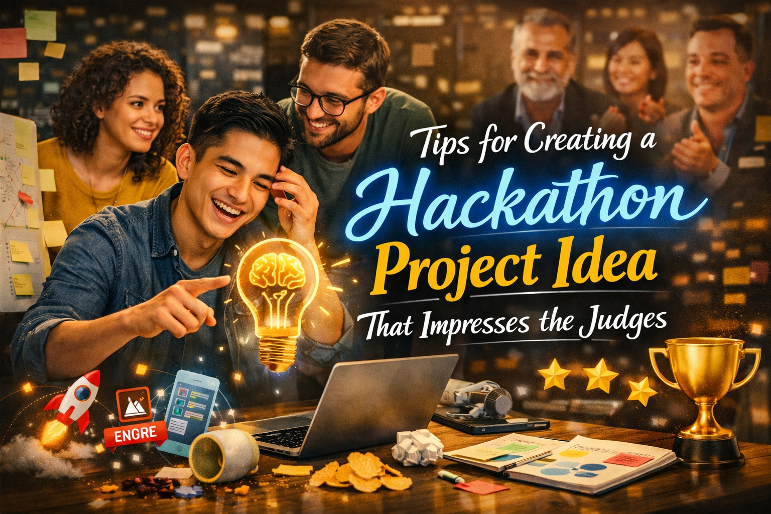 Tips For Creating A Hackathon Project Idea That Impresses The Judges