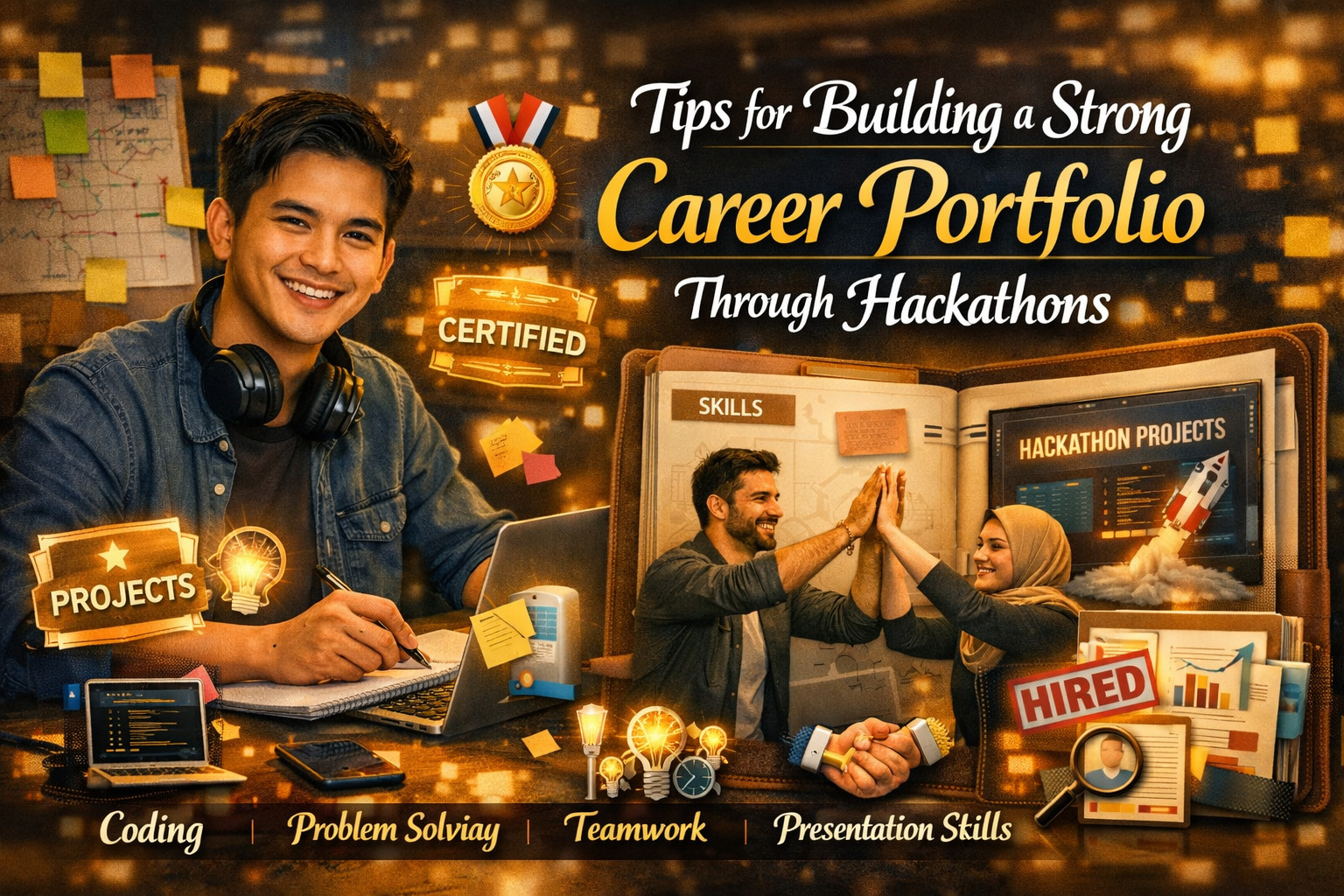 Tips For Building A Strong Career Portfolio Through Hackathons