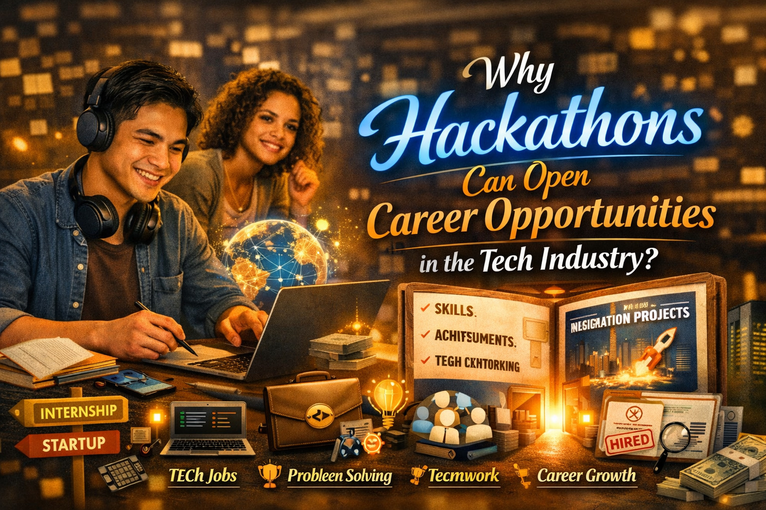 Why Hackathons Can Open Career Opportunities In The Tech Industry?