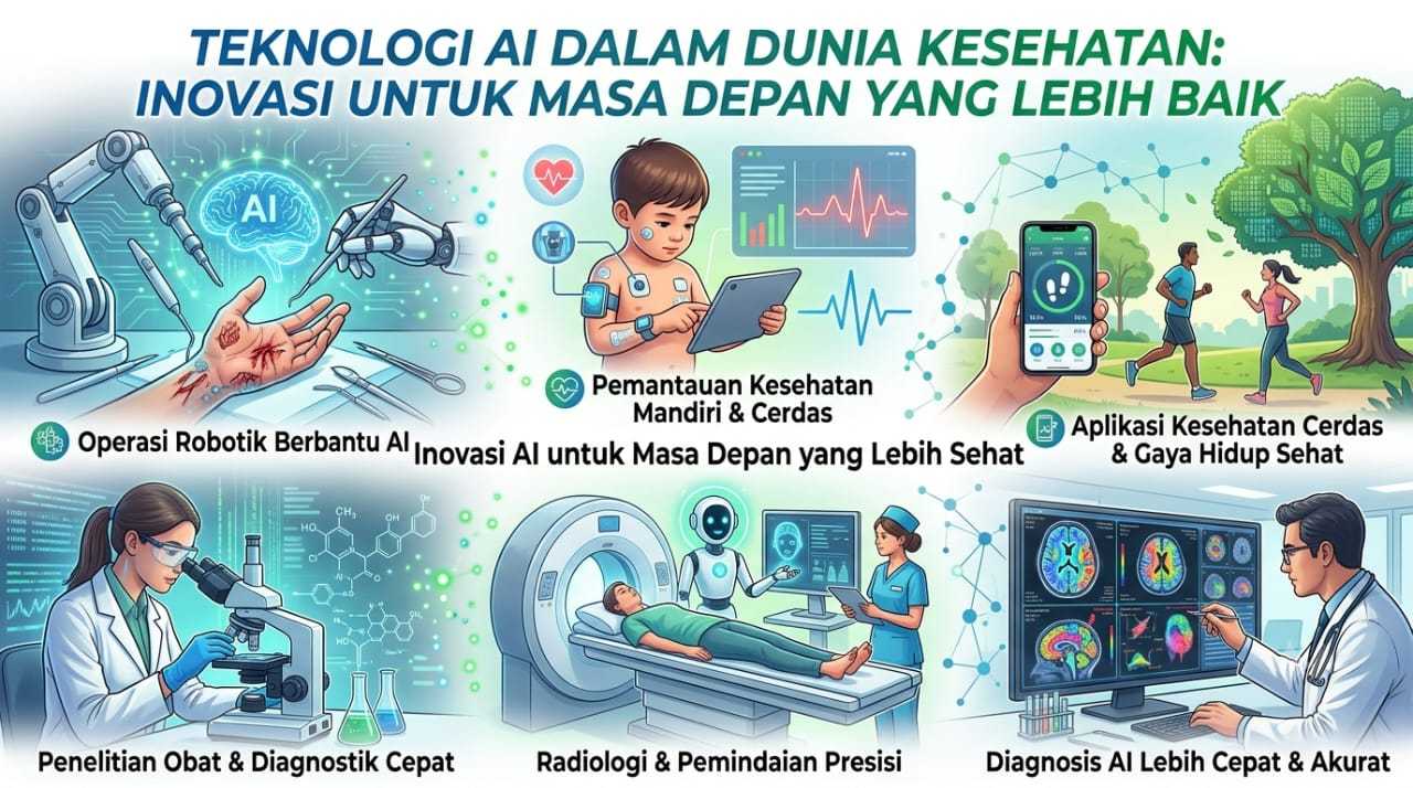 Teknologi AI Dalam Dunia Kesehatan: Inovasi untuk Masa Depan yang Lebih Baik