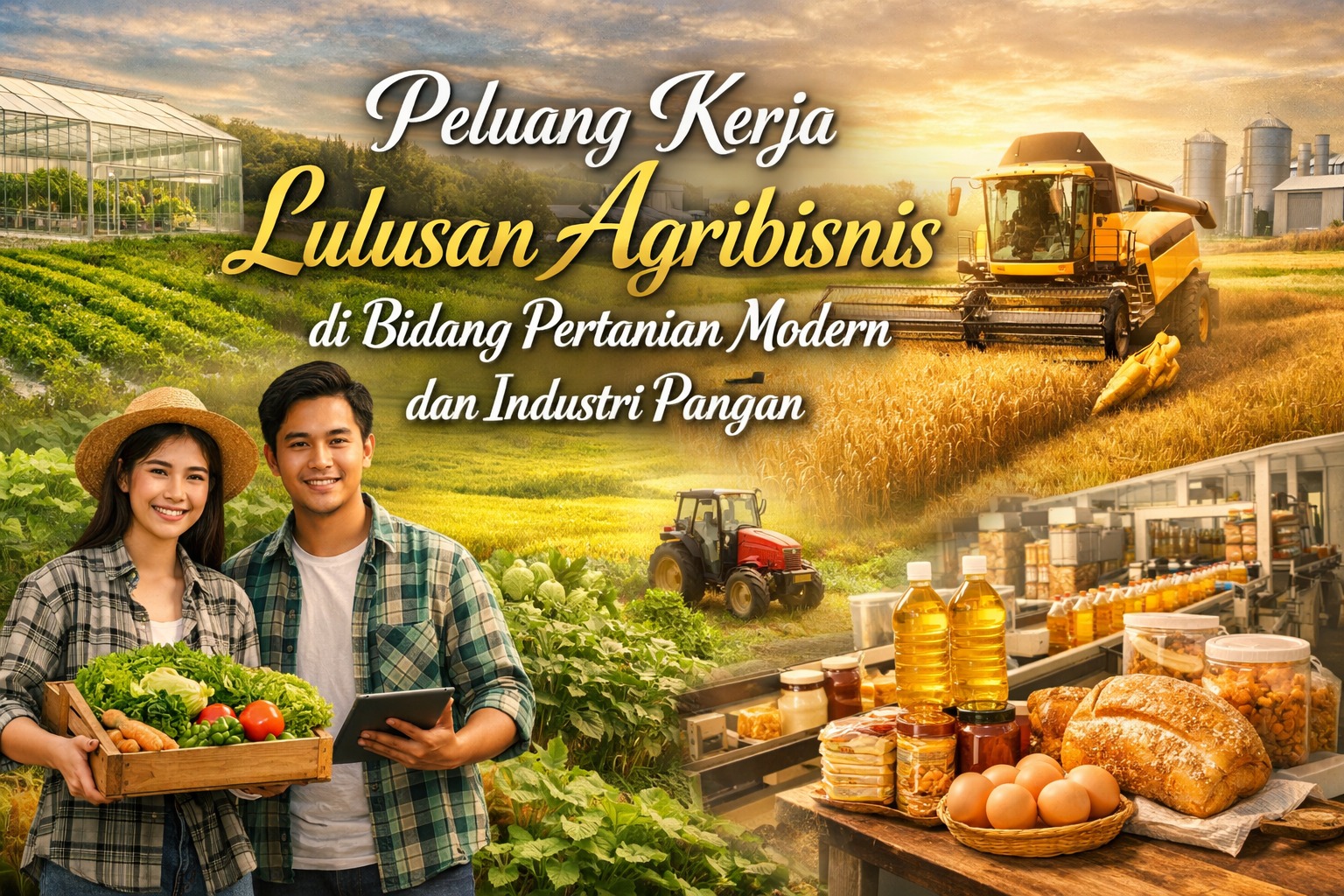 Peluang Kerja Lulusan Agribisnis di Bidang Pertanian Modern dan Industri Pangan