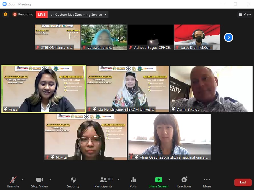 Webinar Internasional: &ldquo;Emerging Business in New Normal&rdquo;