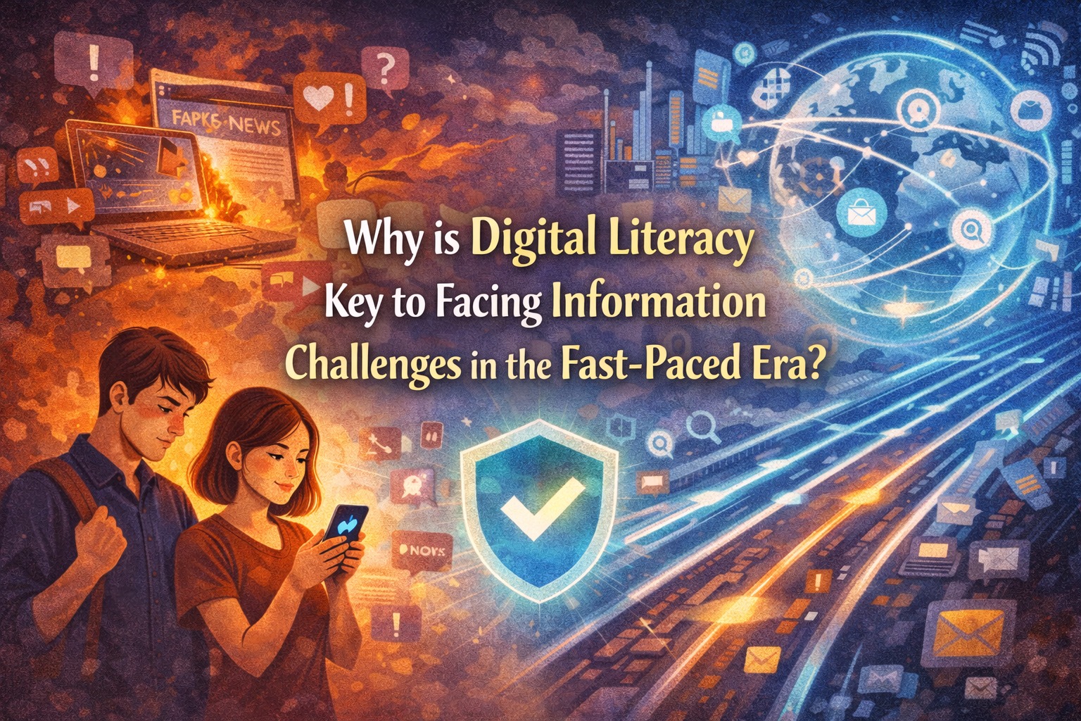 Why is Digital Literacy Key to Facing Information Challenges in the Fast-Paced Era?
