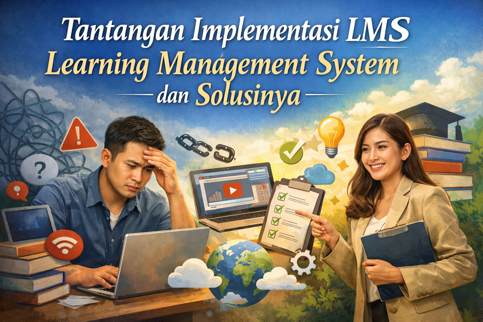 Tantangan Implementasi LMS Learning Management System dan Solusinya