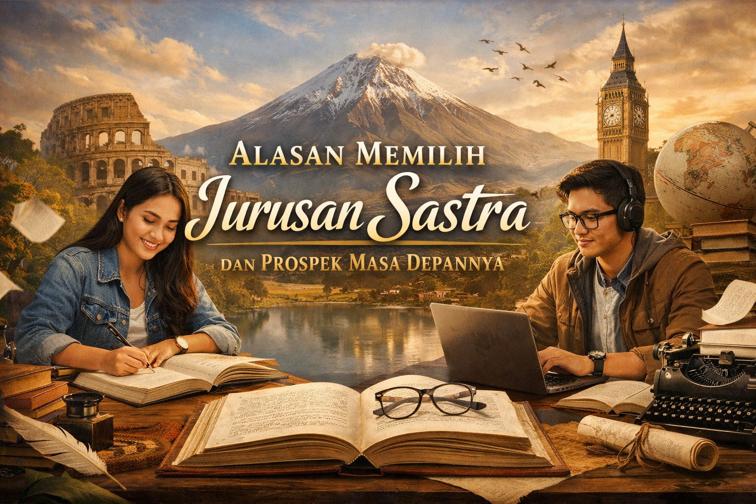 Alasan Memilih Jurusan Sastra dan Prospek Masa Depannya