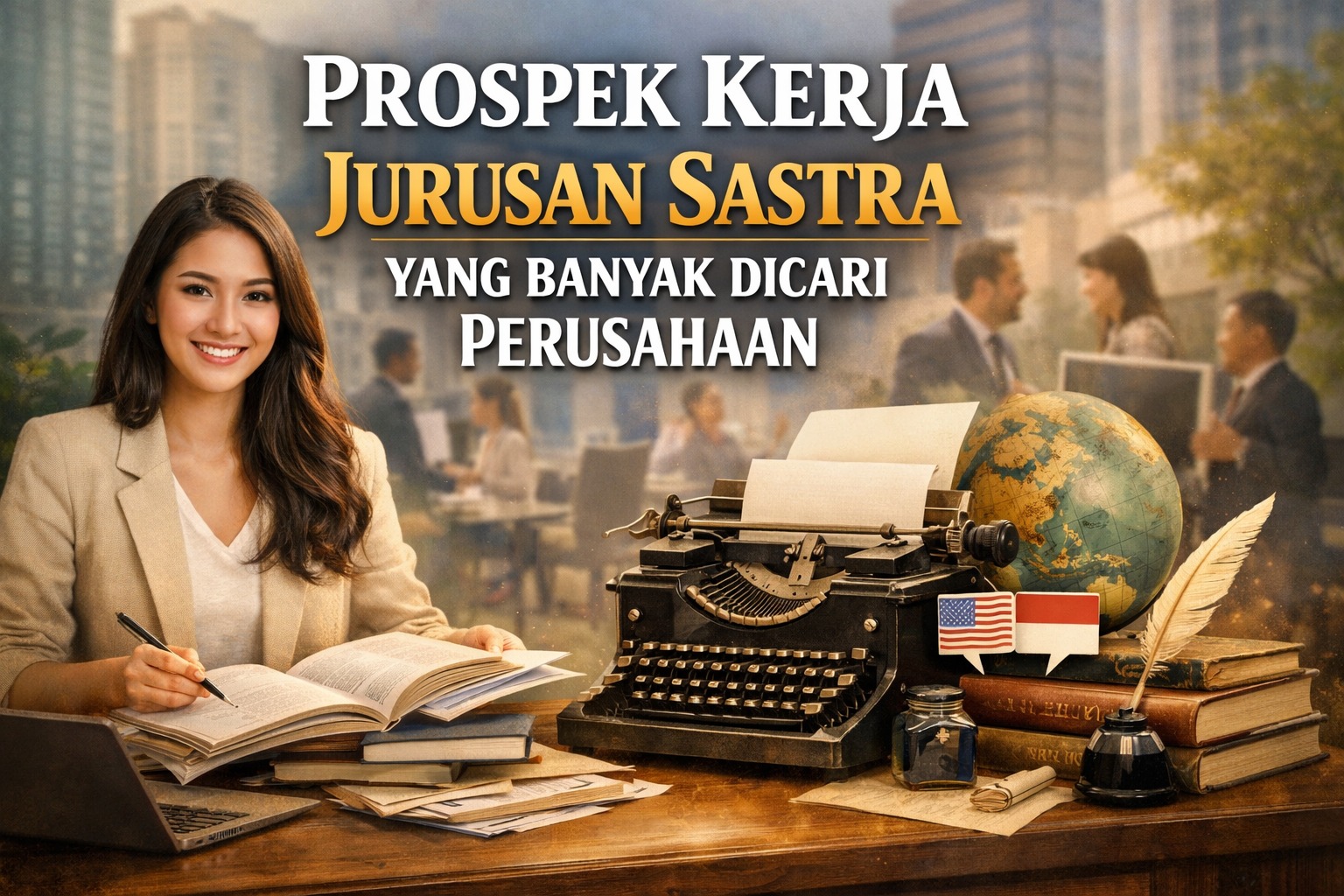  Prospek Kerja Jurusan Sastra yang Banyak Dicari Perusahaan