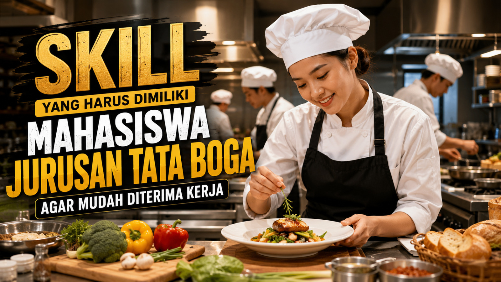 Skill yang Harus Dimiliki Mahasiswa Jurusan Tata Boga agar Mudah Diterima Kerja