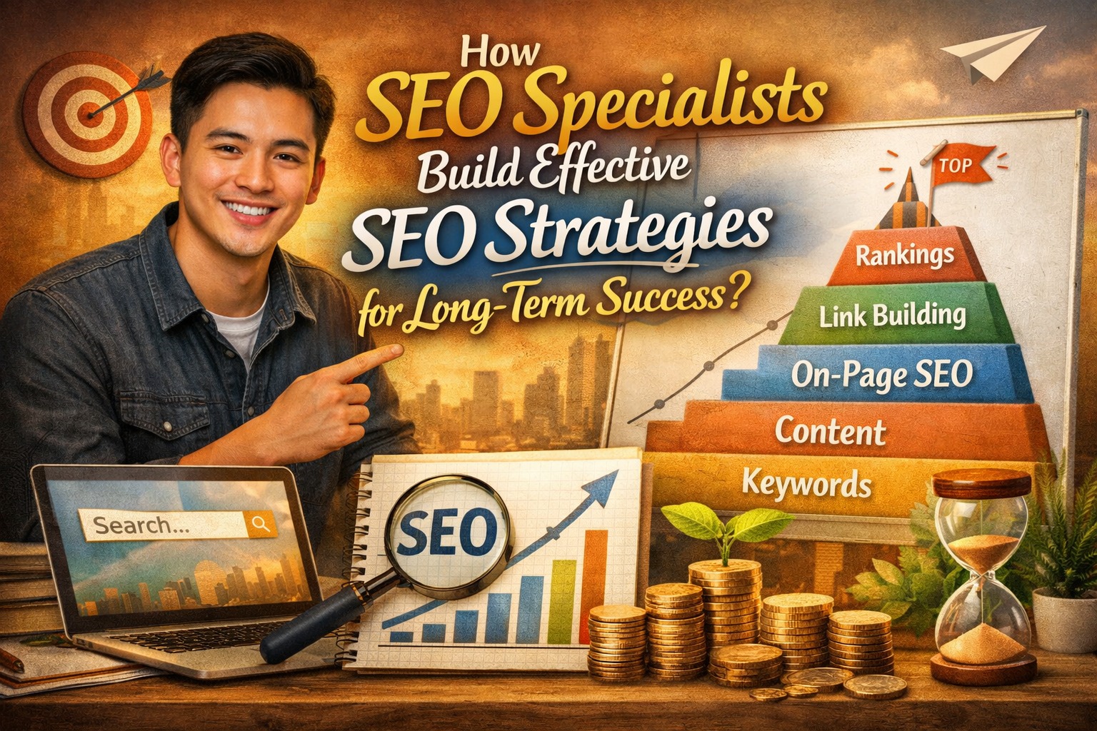 How SEO Specialists Build Effective SEO Strategies for Long-Term Success?