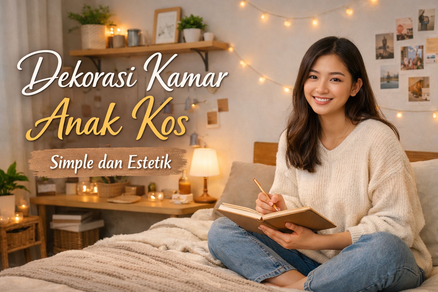  Dekorasi Kamar Anak Kos Simple dan Estetik  