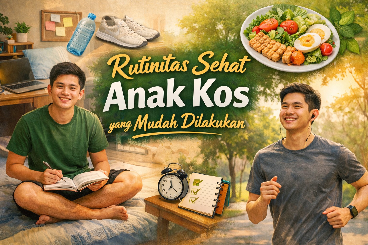  Rutinitas Sehat Anak Kos yang Mudah Dilakukan  