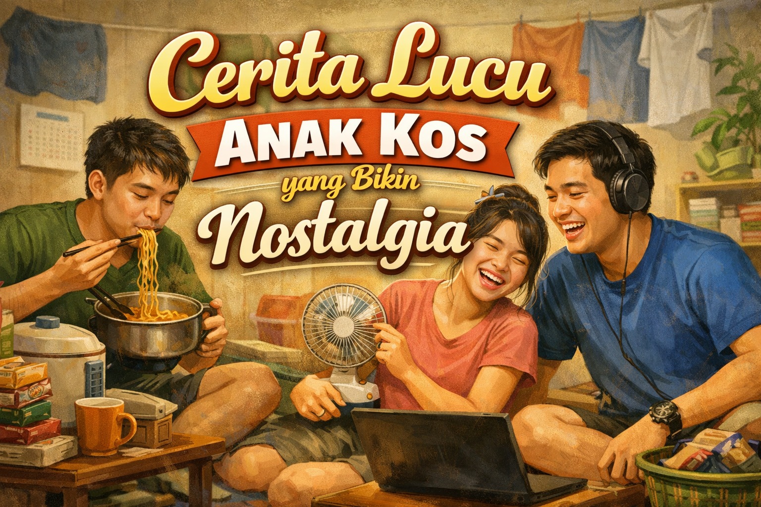 Cerita Lucu Anak Kos yang Bikin Nostalgia  