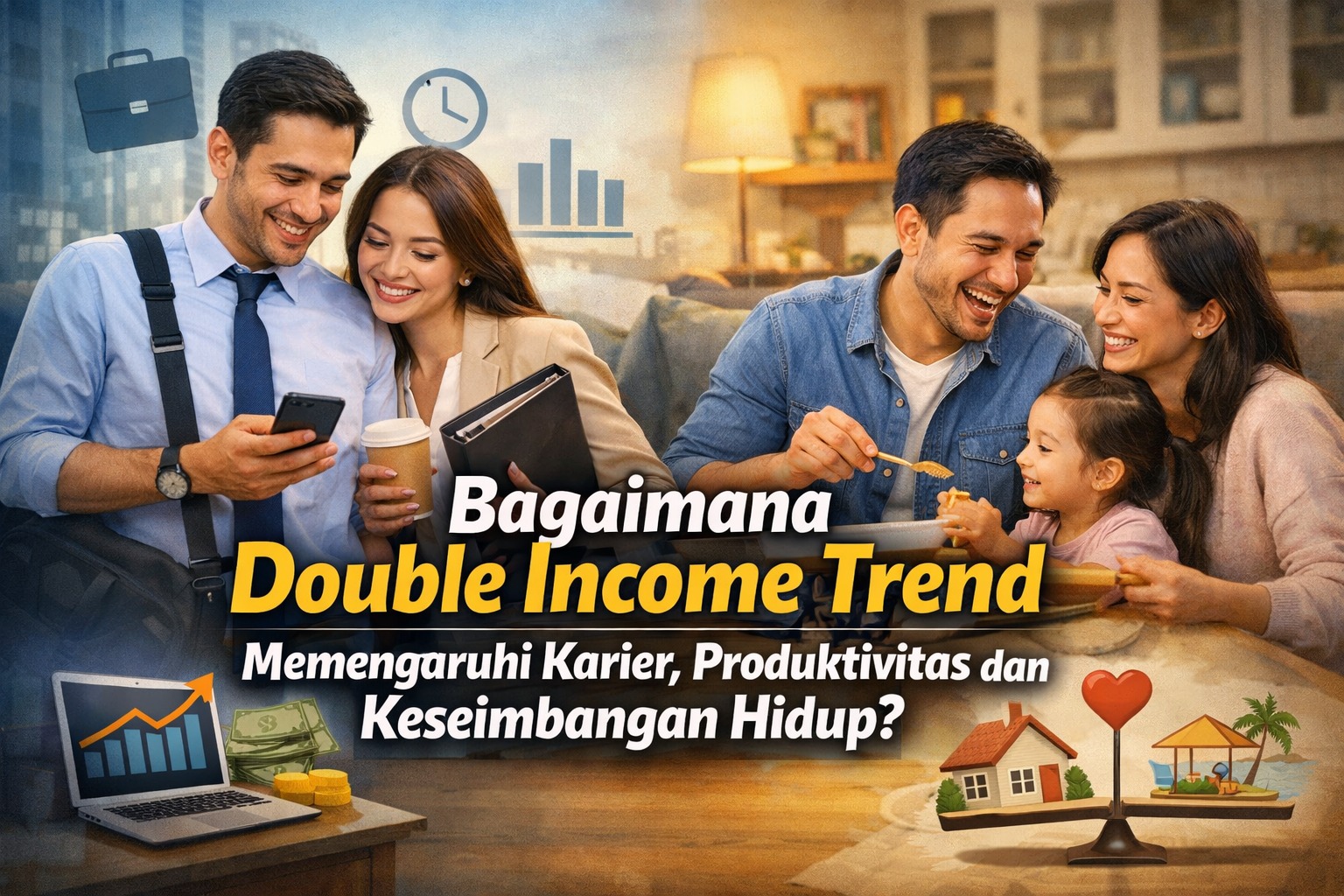 Bagaimana Double Income Trend Memengaruhi Karier Produktivitas dan Keseimbangan Hidup?