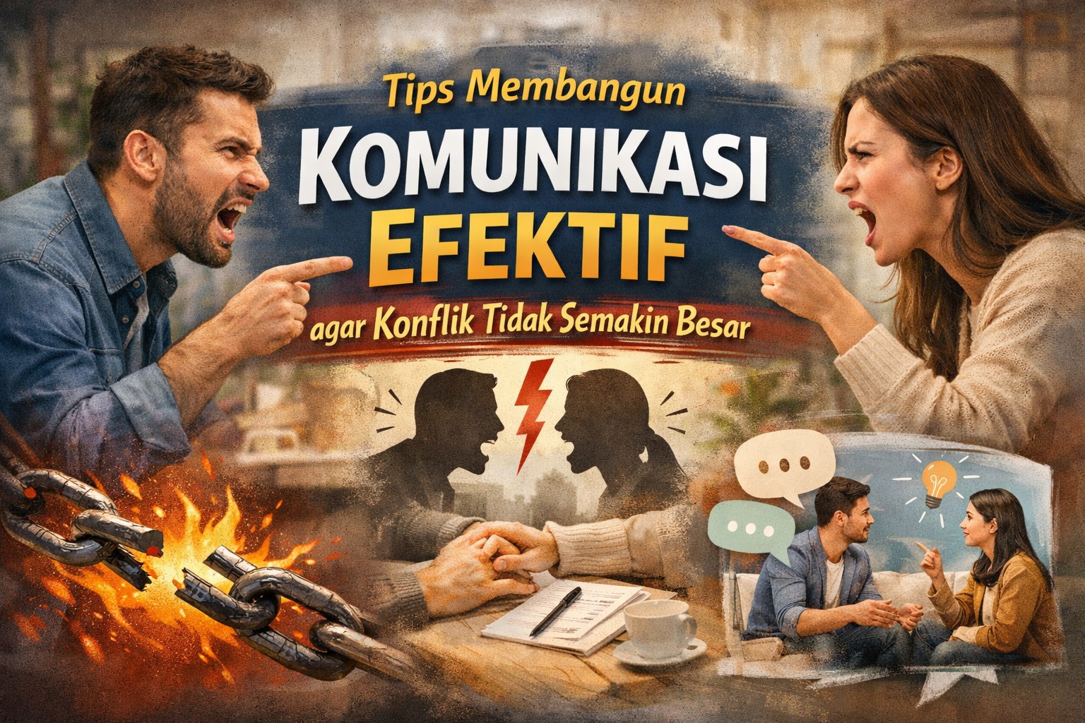Tips Membangun Komunikasi Efektif agar Konflik Tidak Semakin Besar