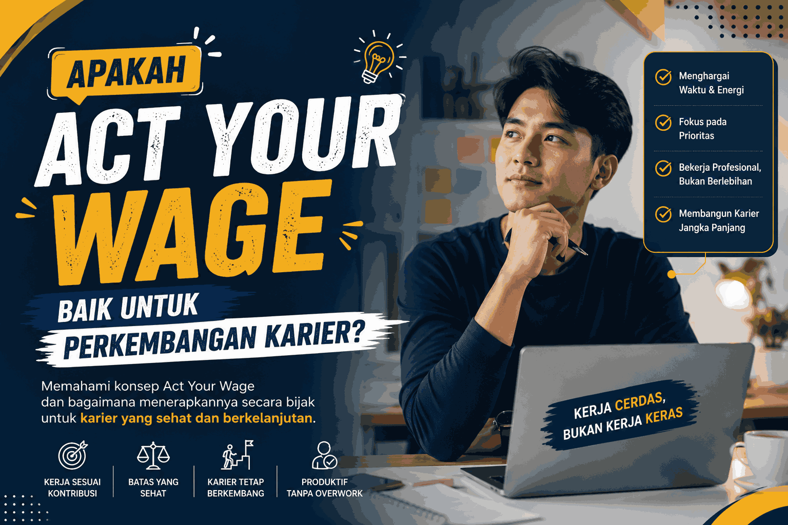 Apakah Act Your Wage Baik untuk Perkembangan Karier?