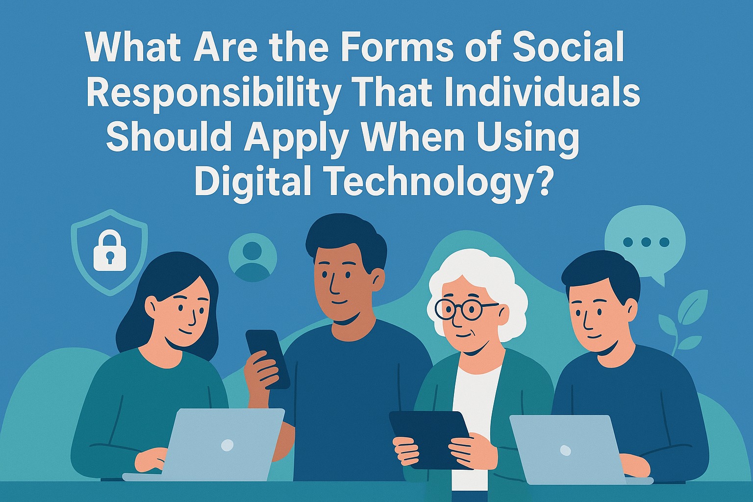 What Are the Forms of Social Responsibility That Individuals Should Apply When Using Digital Technology?