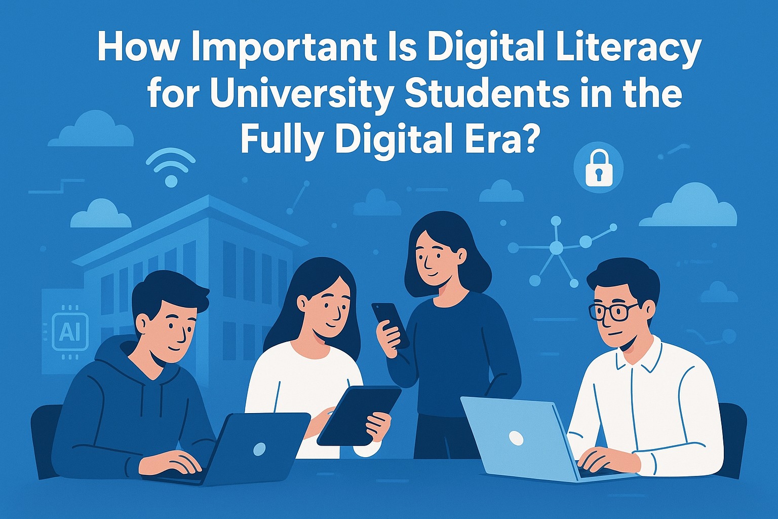 How Important Is Digital Literacy for University Students in the Fully Digital Era?