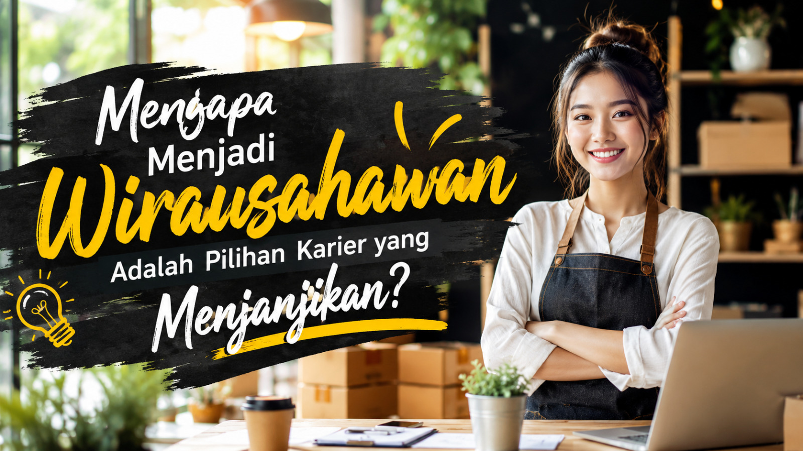 MENGAPA MENGAPA MENJADI WIRAUSAHAWAN ADALAH PILIHAN KARIER YANG MENJANJIKAN?