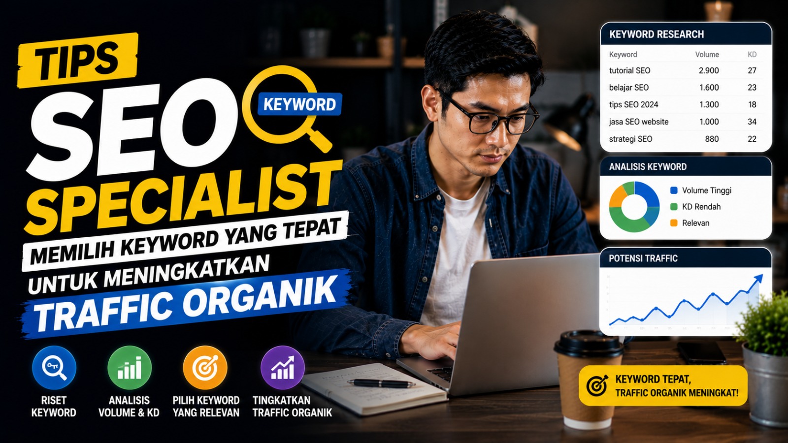 Tips SEO Specialist Memilih Keyword yang Tepat untuk Meningkatkan Traffic Organik