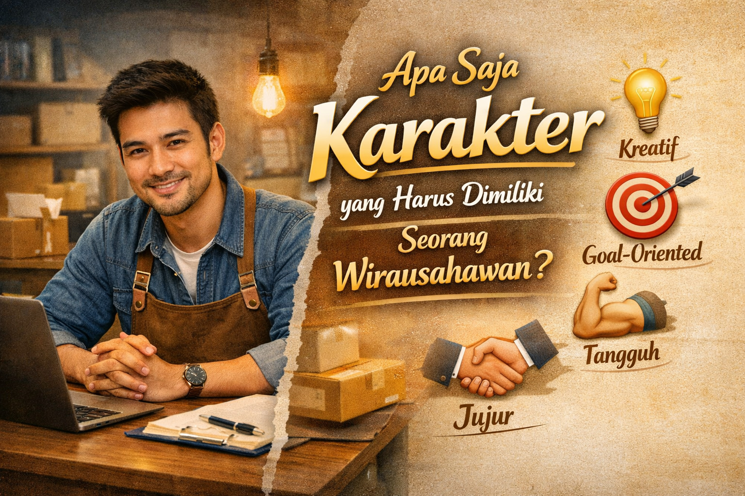 5. Apa Saja Karakter yang Harus Dimiliki Seorang Wirausahawan?