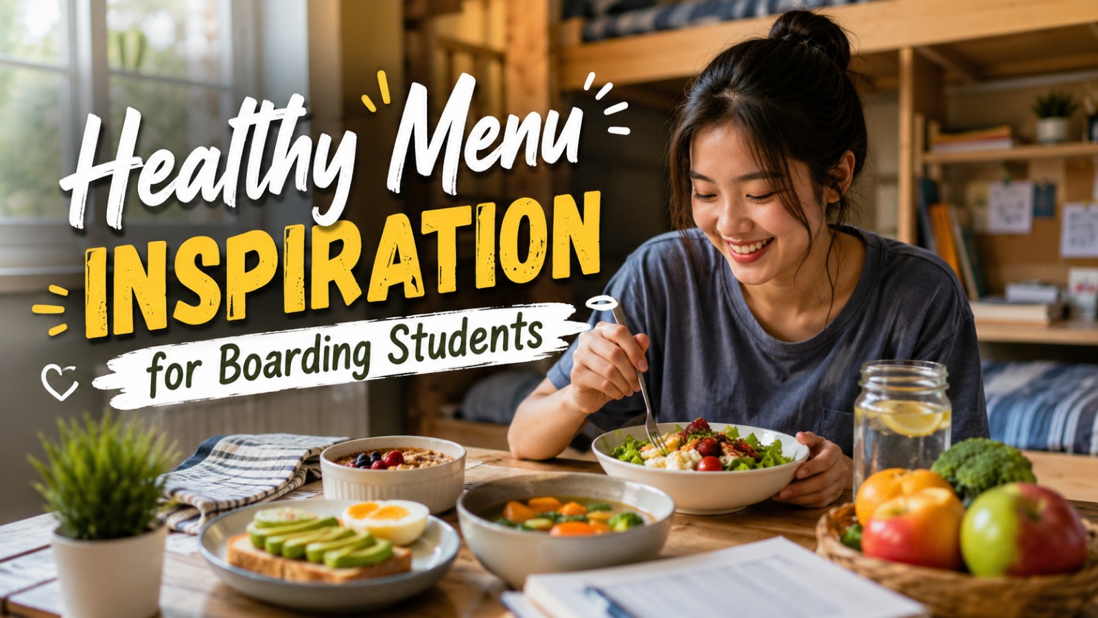 Healthy Menu Inspiration for Boarding Students