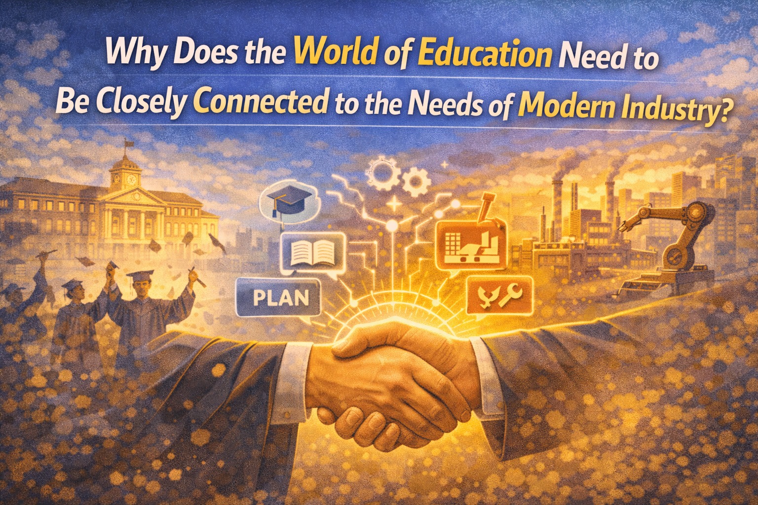 Why Does the World of Education Need to Be Closely Connected to the Needs of Modern Industry?