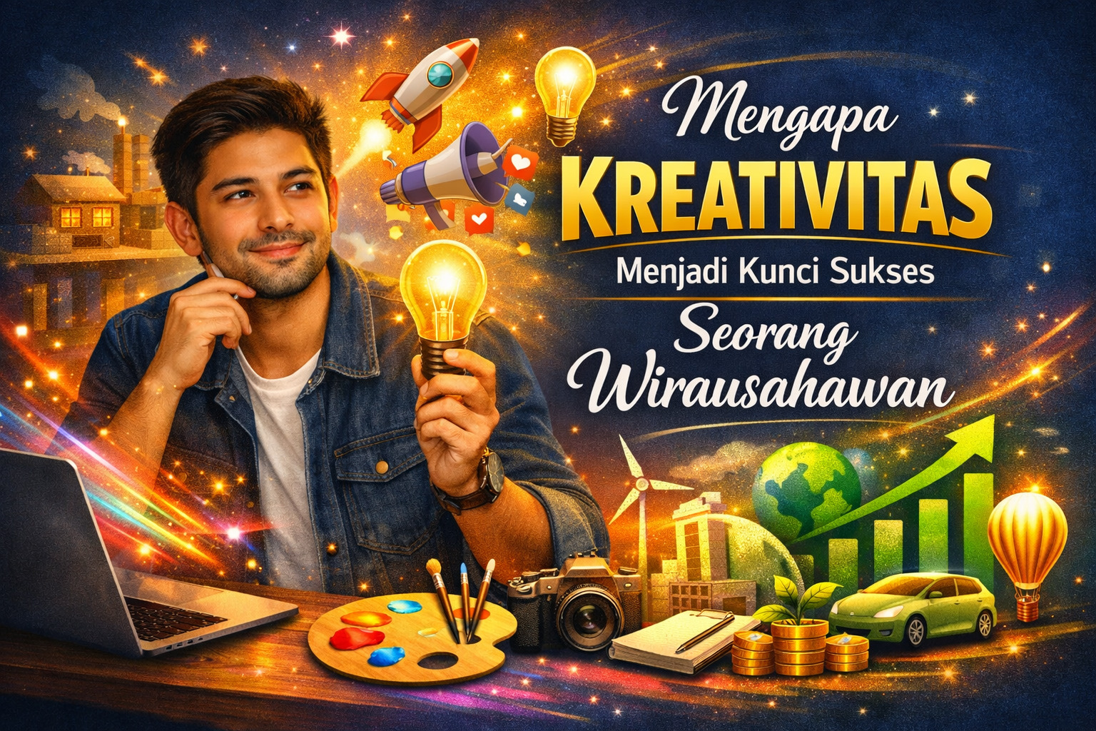  Mengapa Kreativitas Menjadi Kunci Sukses Seorang Wirausahawan