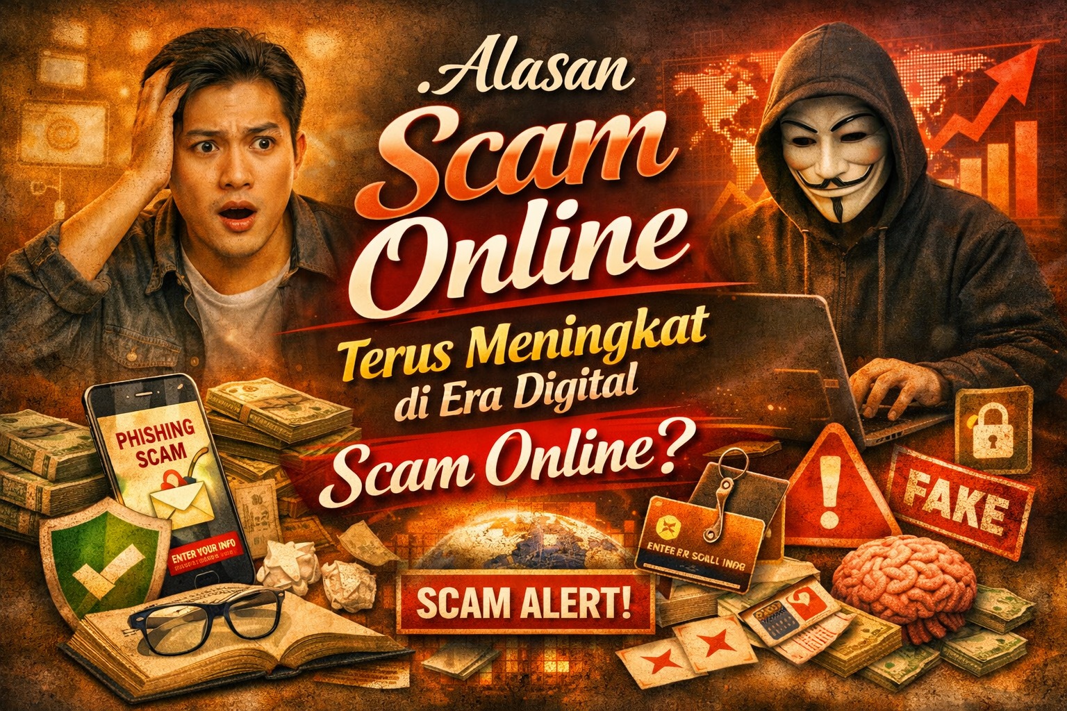 Alasan Scam Online Terus Meningkat di Era Digital