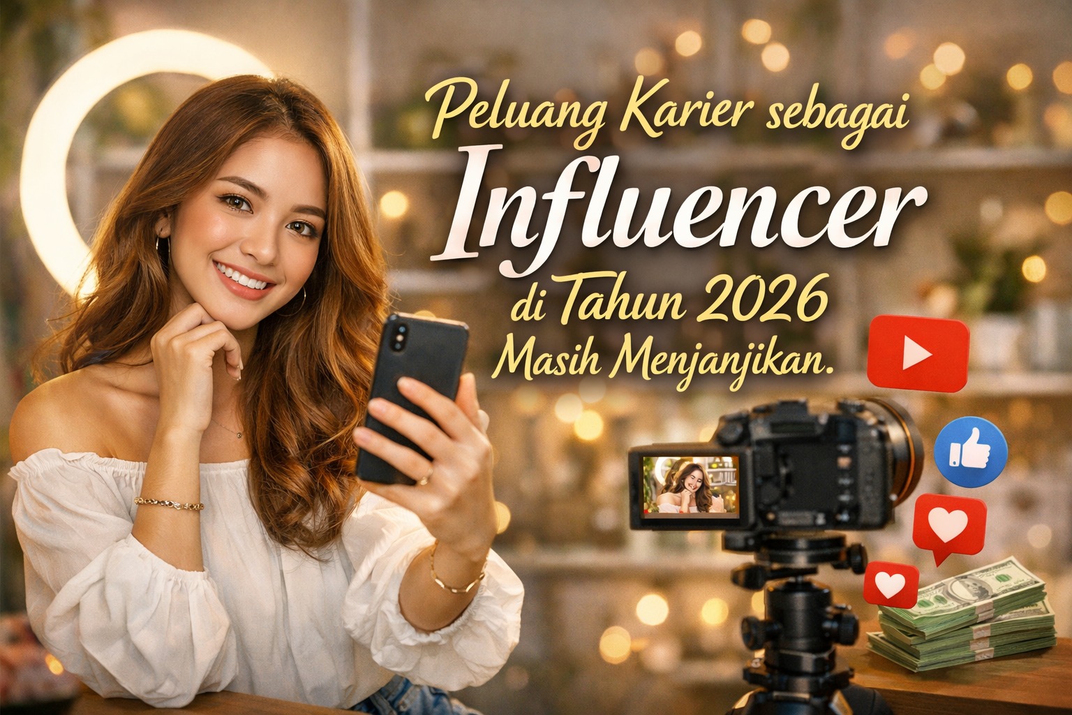 Peluang Karier sebagai Influencer di Tahun 2026 Masih Menjanjikan