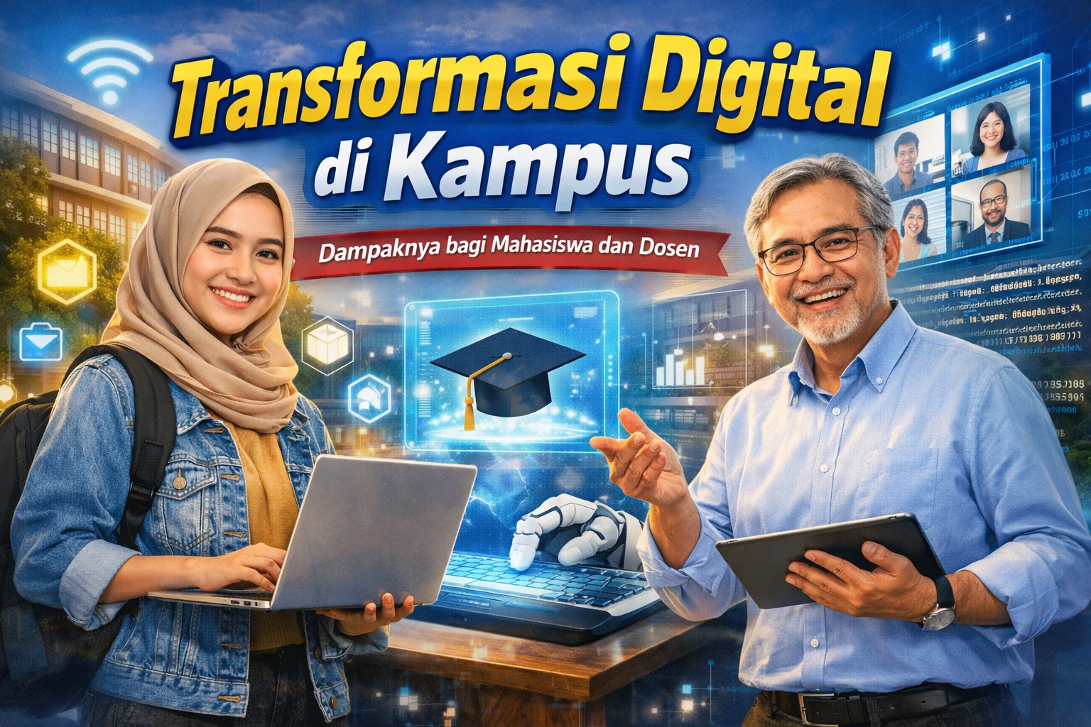 Transformasi Digital di Kampus Dampaknya bagi Mahasiswa dan Dosen