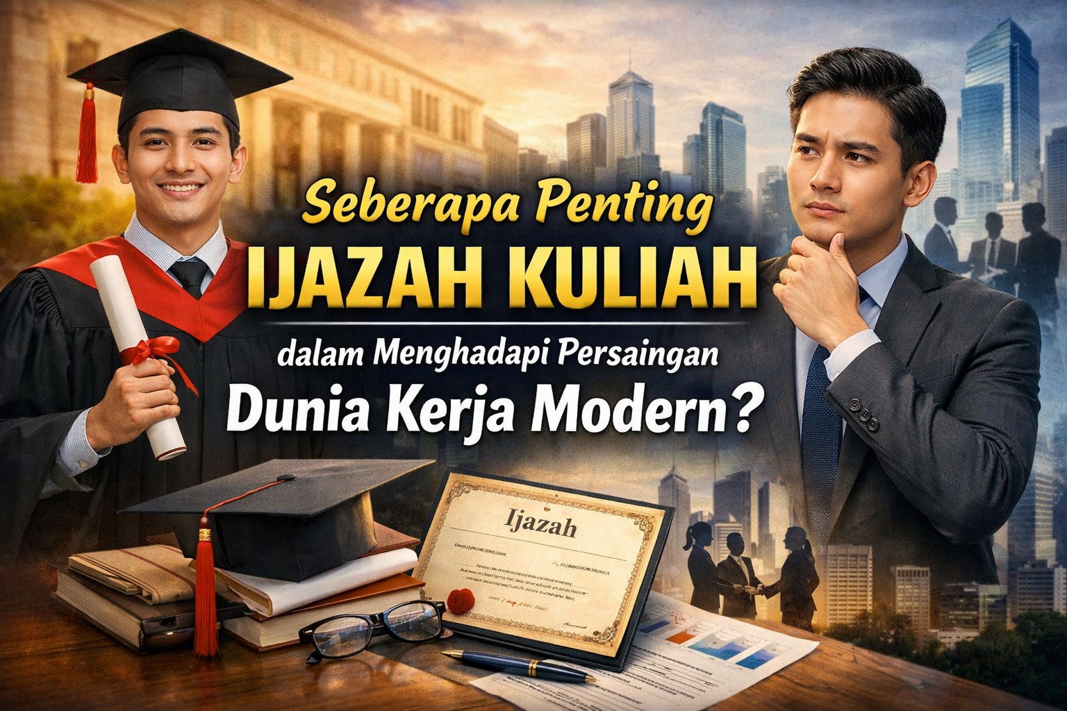 Seberapa Penting Ijazah Kuliah dalam Menghadapi Persaingan Dunia Kerja Modern?