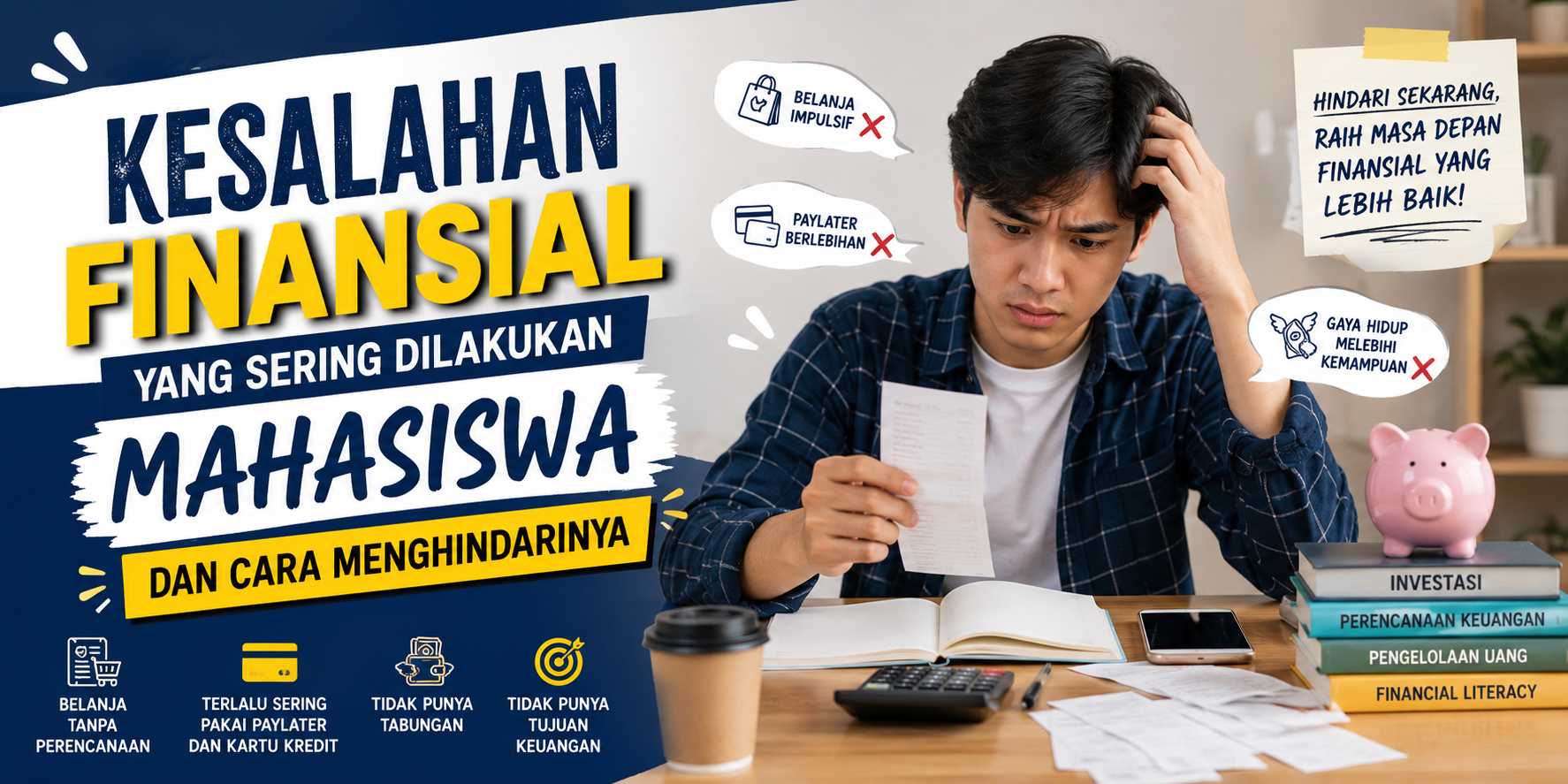 Kesalahan Finansial yang Sering Dilakukan Mahasiswa dan Cara Menghindarinya