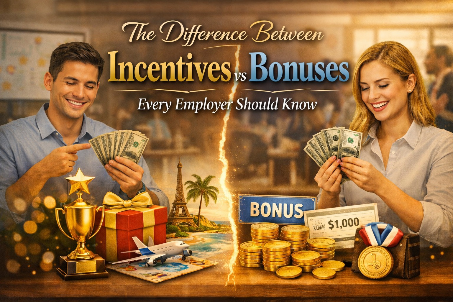 The Difference Between Incentives and Bonuses Every Employer Should Know