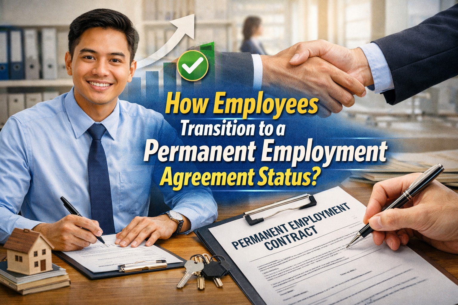 How Employees Transition to a Permanent Employment Agreement Status?